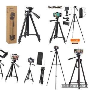 Trépied Professionnel 3120 - 1m35 pour Téléphone et Caméra