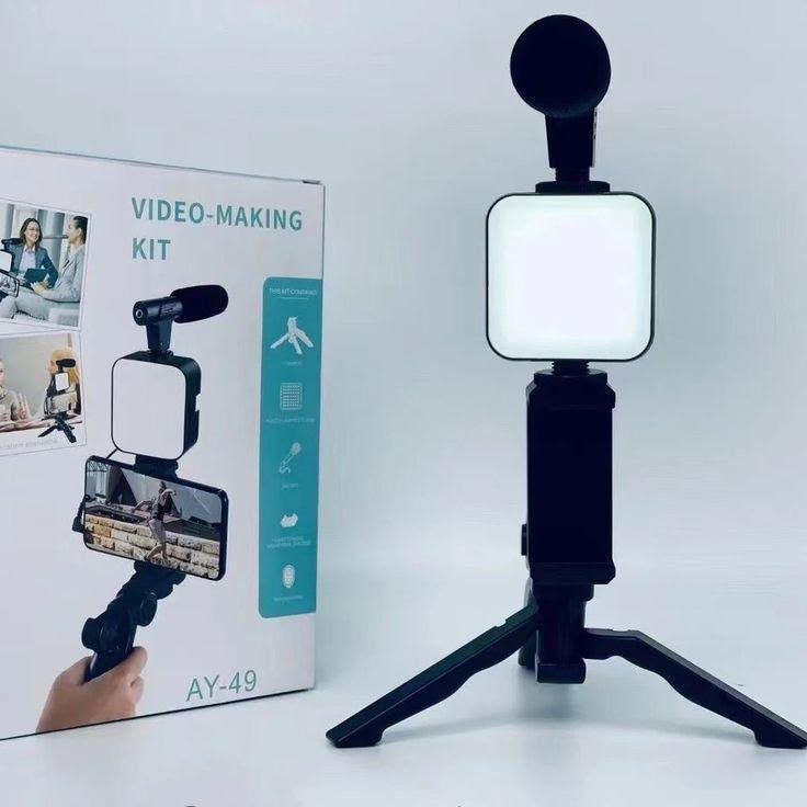 Kit Vidéo Complet AY-49 - Video Making Kit 4 en 1
